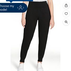 Athletic Works Cotton Blend Jogger Pants For Women